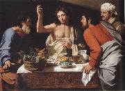 CAVAROZZI, Bartolomeo The meal in Emmaus china oil painting reproduction